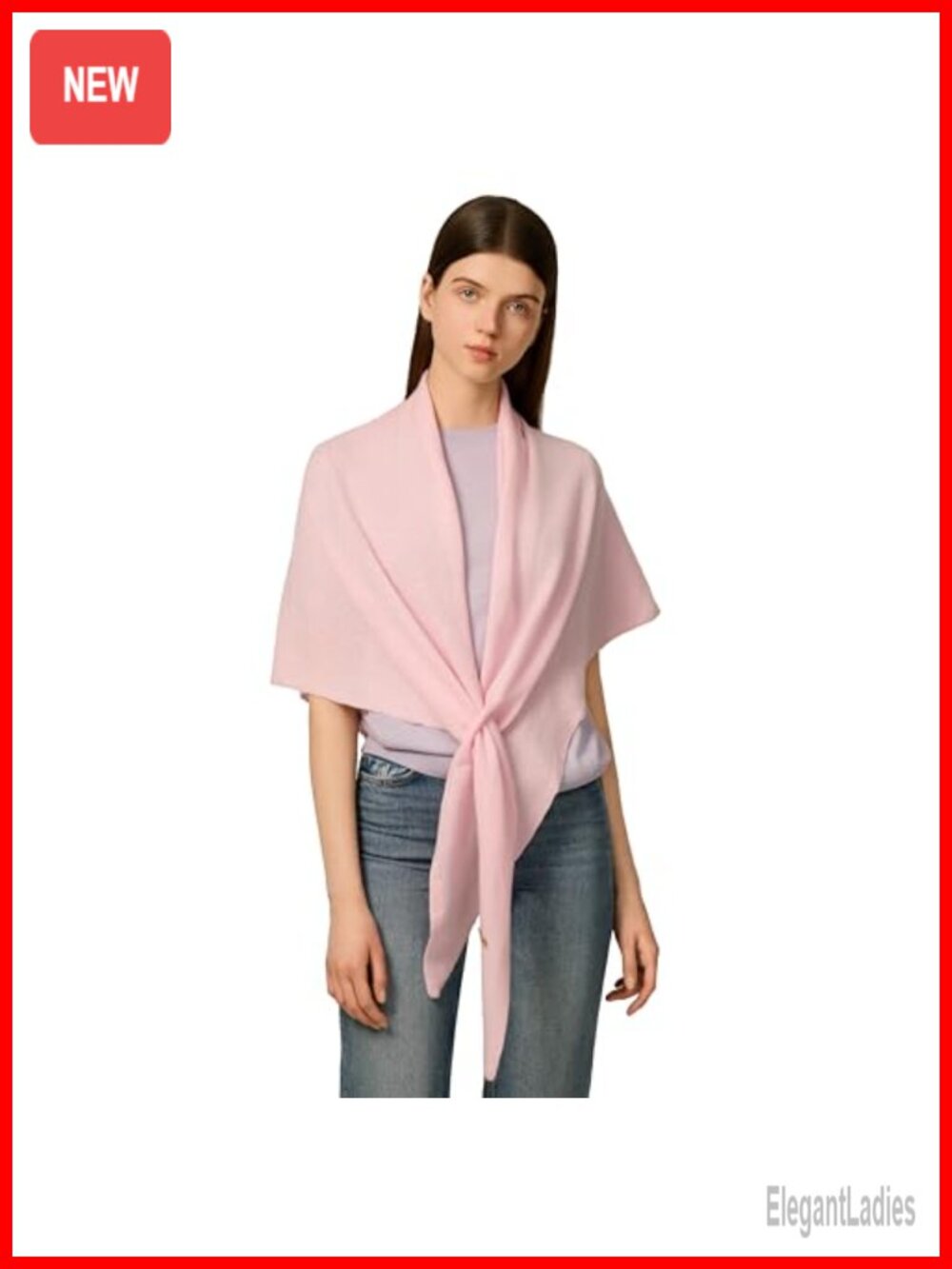 Cashmere Wool Blend Shawl Wrap Women Triangle Scarf Pashmina
